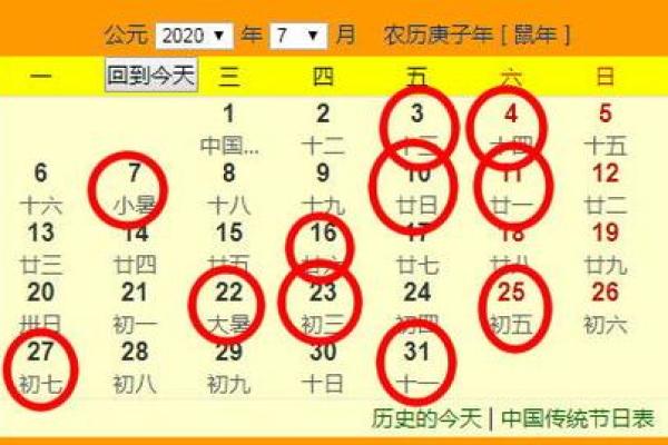25年7月黄历吉日 农历25有什么讲究
